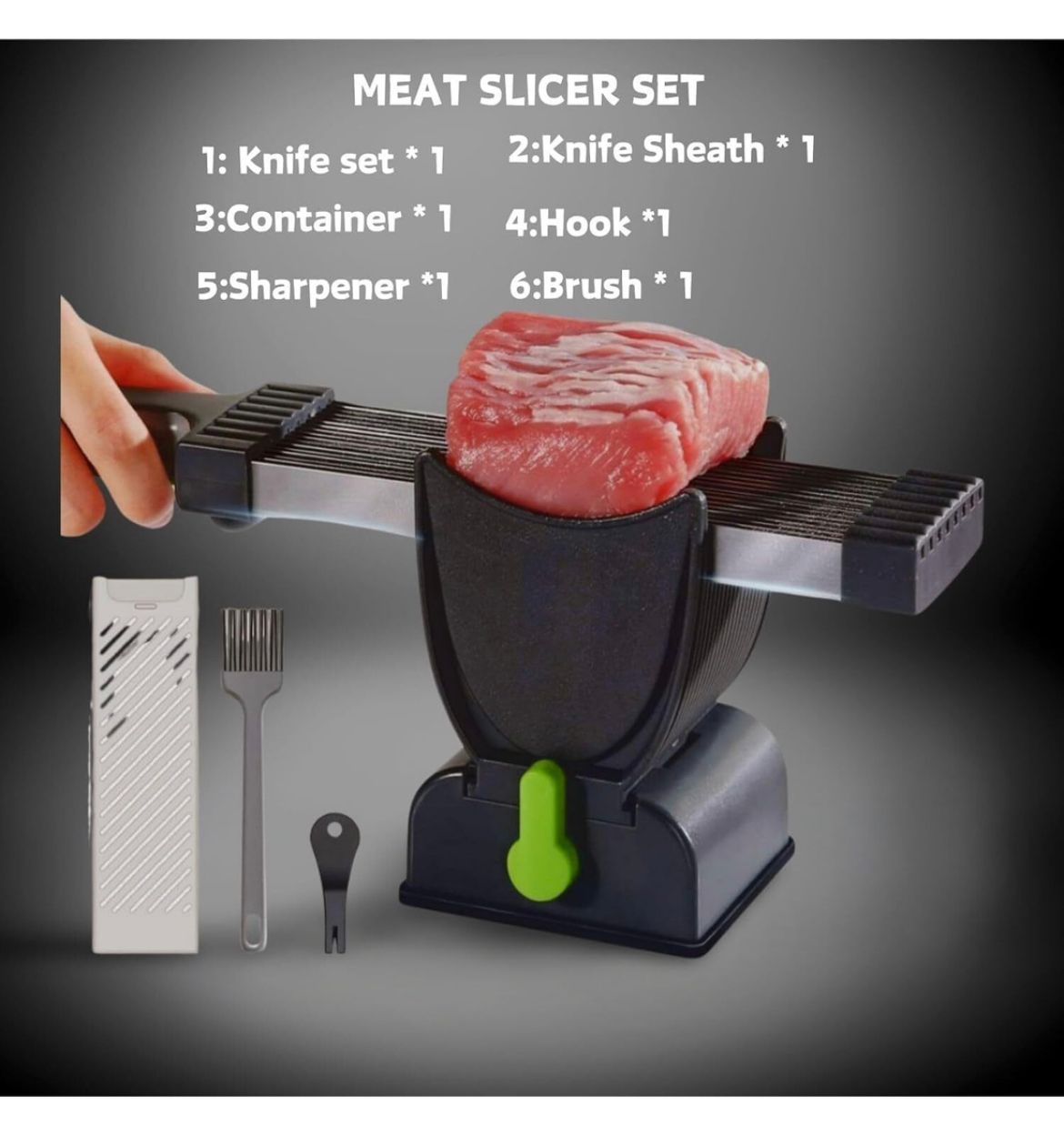 Cortadora De Carne, Cortador Manual